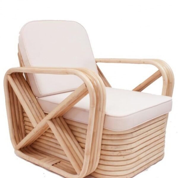 Alonso Bamboo Lounge Chair 80x85x88cm - Golden Hands Furniture